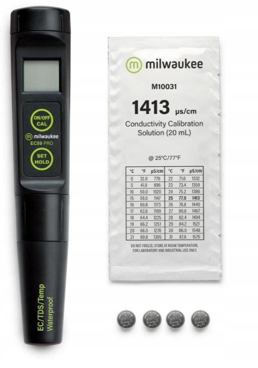 Miernik Ec/tds Milwaukee EC59 3999µS/cm/2000ppm