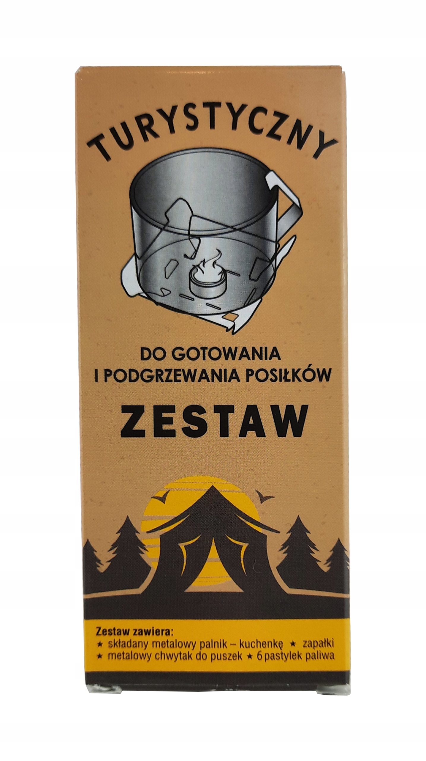

Kuchenka Turystyczna Survivalowa Paliwo 6szt