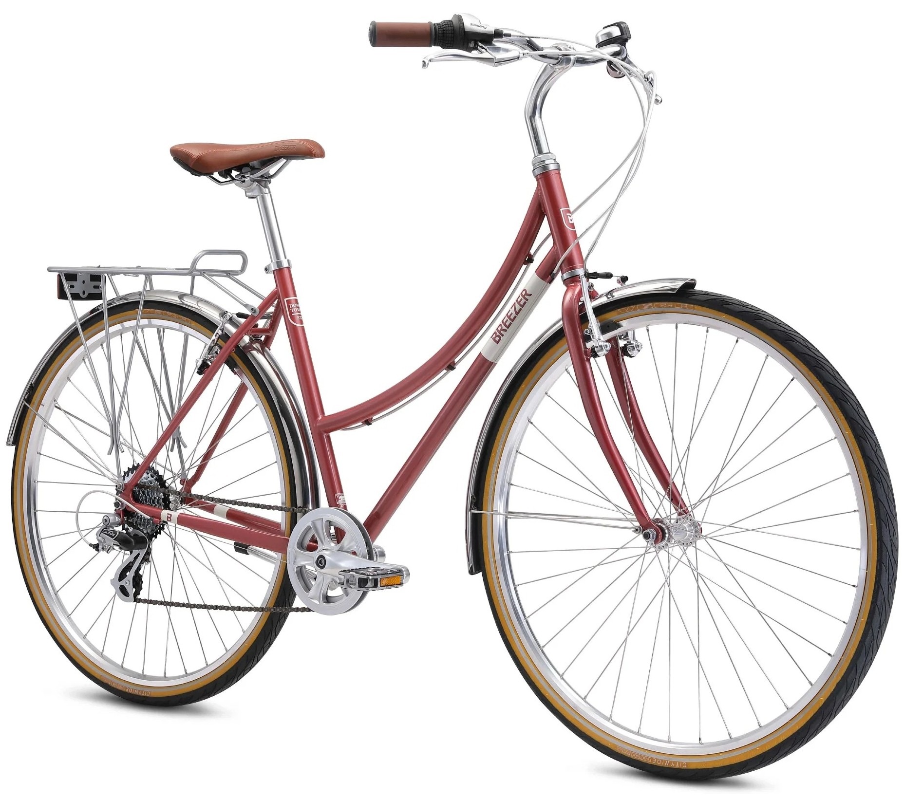 Dámské městské kolo 28" Breezer Downtown Ex St Shimano Altus