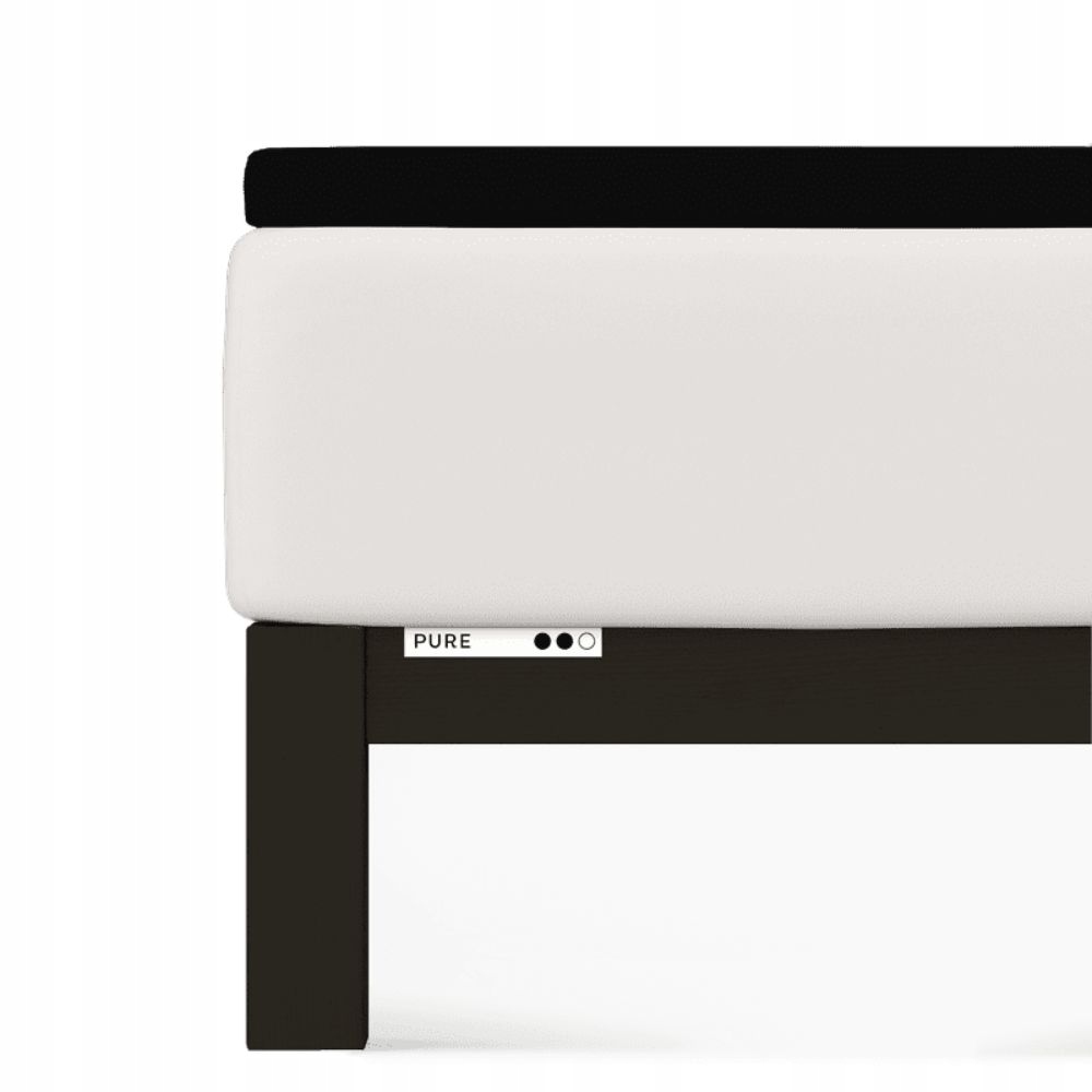 Prostěradlo Topper Schlafgut 180 x 200 cm-200 x 220 cm Off Black 799