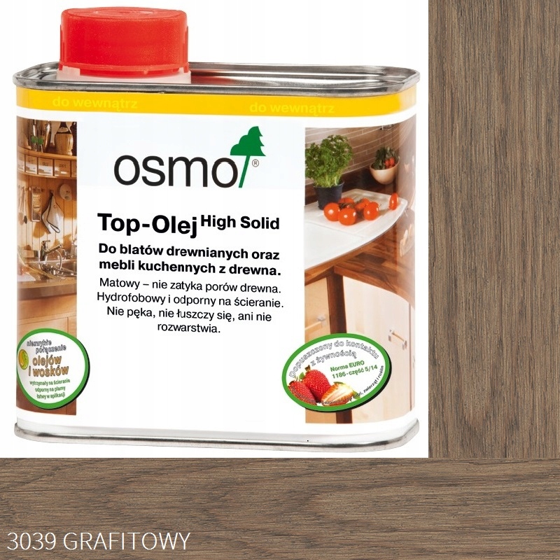 Přípravek na dřevěné desky Osmo Top-Olej 3061 akáciový olej na desky