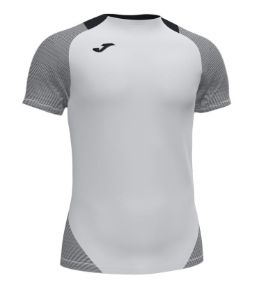 Koszulka Joma Essential II S/s 101508.201 Biało-szara r. Xs