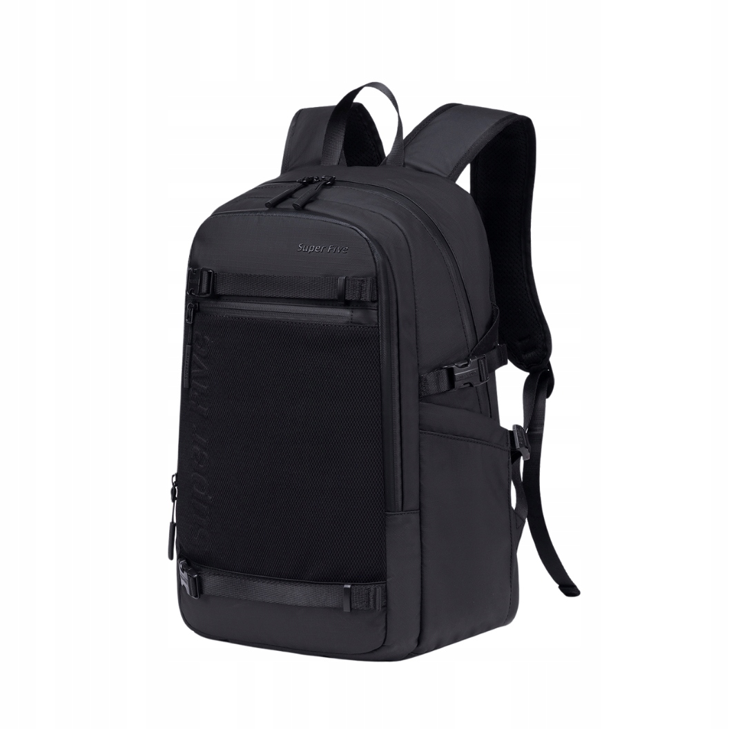 Batoh městský, černý, prostorný pro notebook 15.6" Five FB699 černý