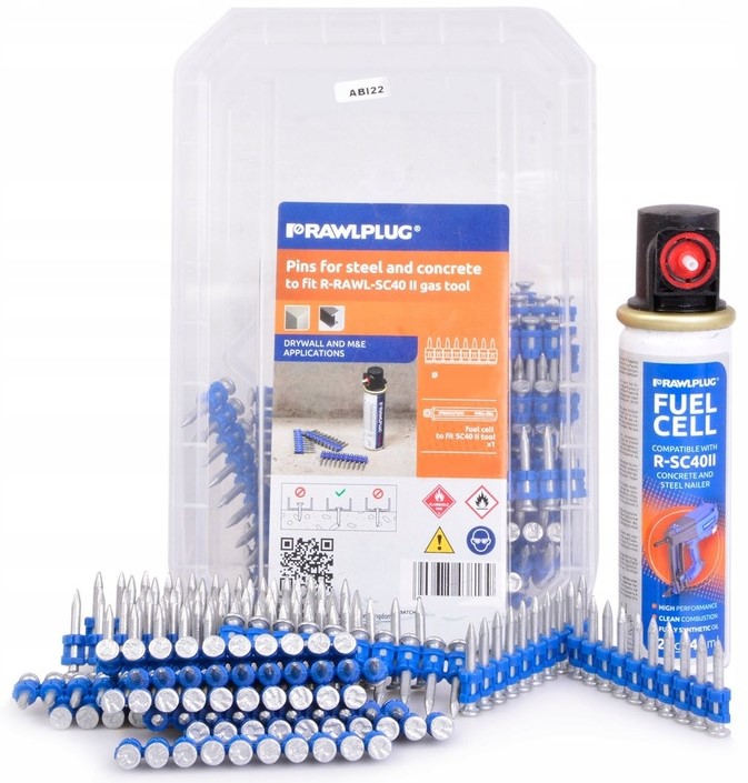 

Rawplug Gwoździe SC40II-2,7X22MM 500SZT+1GAZ