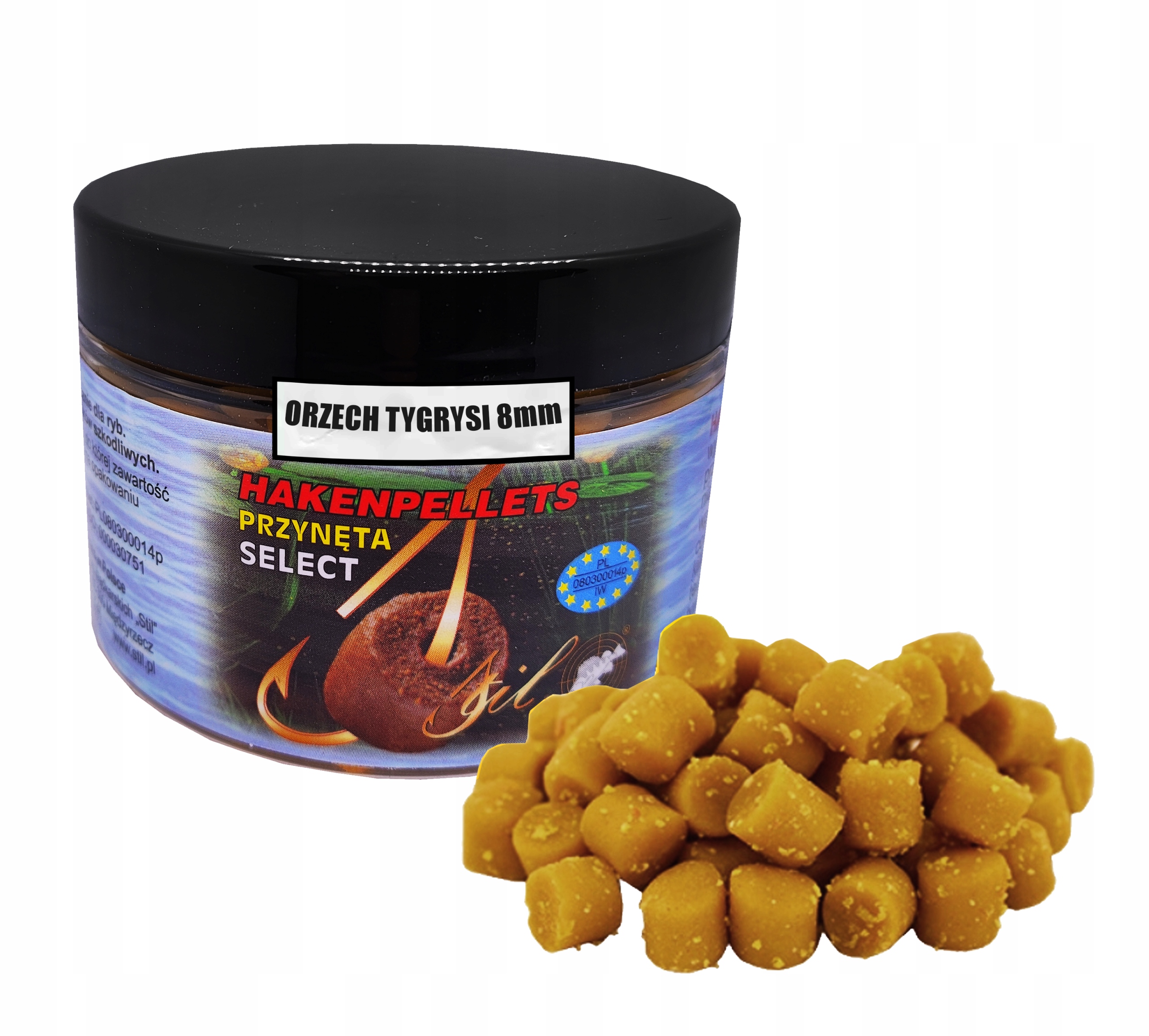Stil Pellet haczykowy Select Orzech Tygrysi 8mm 100g pelet proteinowy
