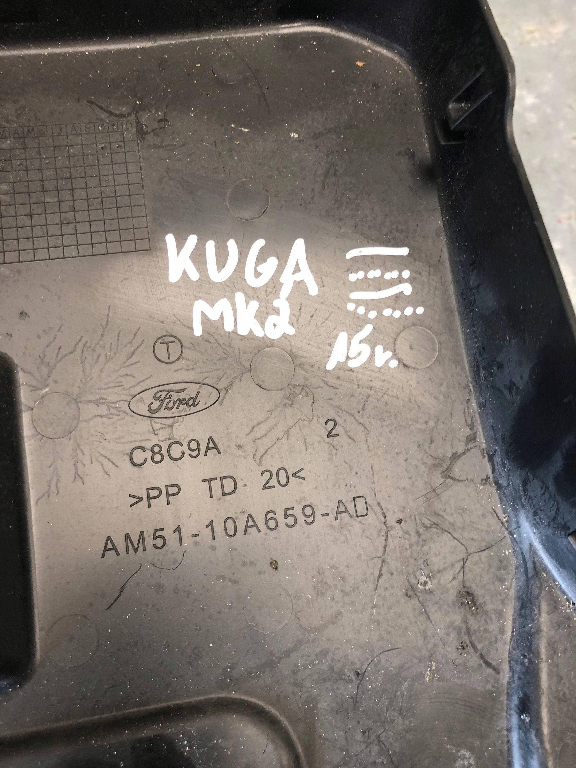 Coperchio Coperchio per batteria FORD KUGA MK2 AM51-10A659-AD