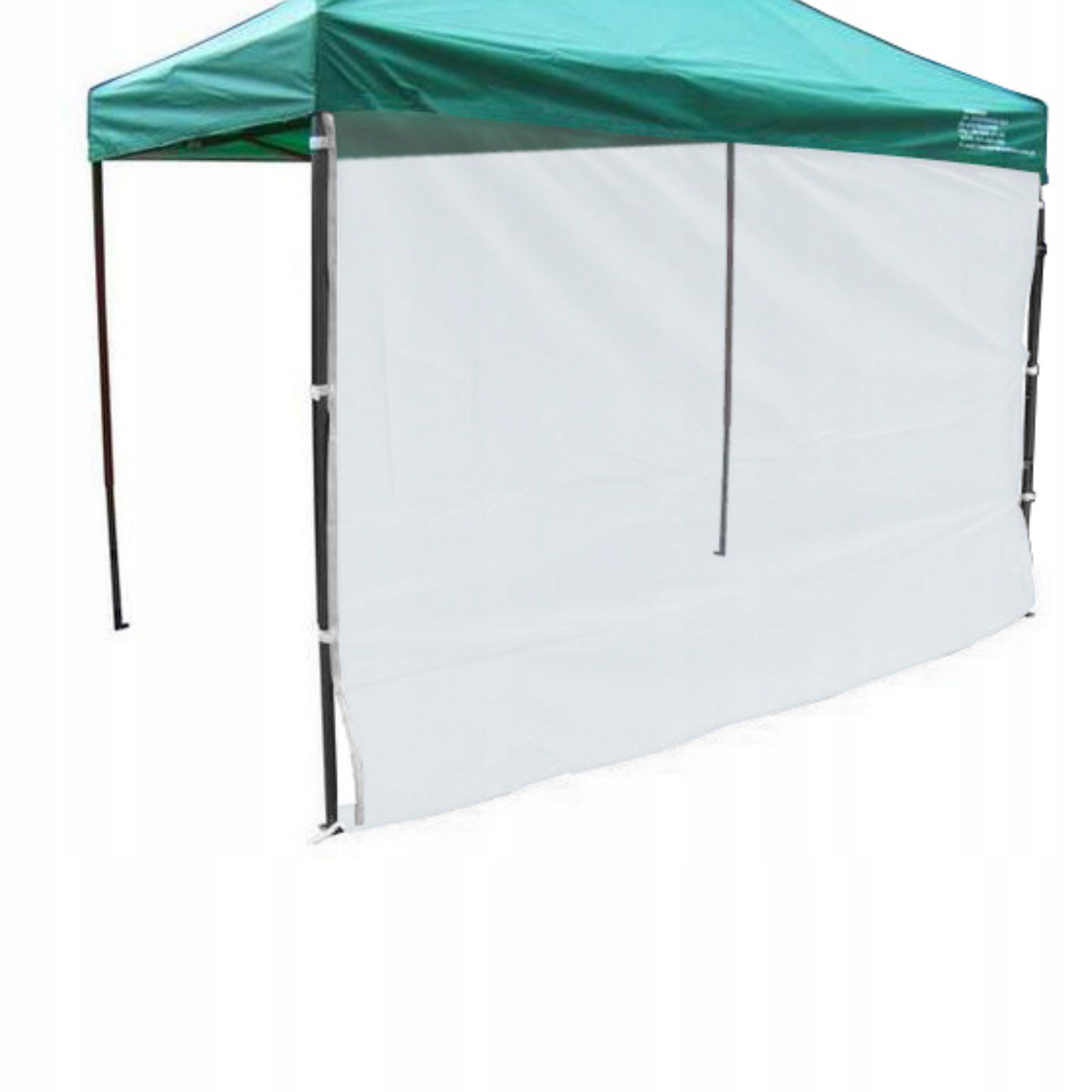 ŚCIANA TYTAN PEŁNA 3M BIAŁA do namiotu handlowego