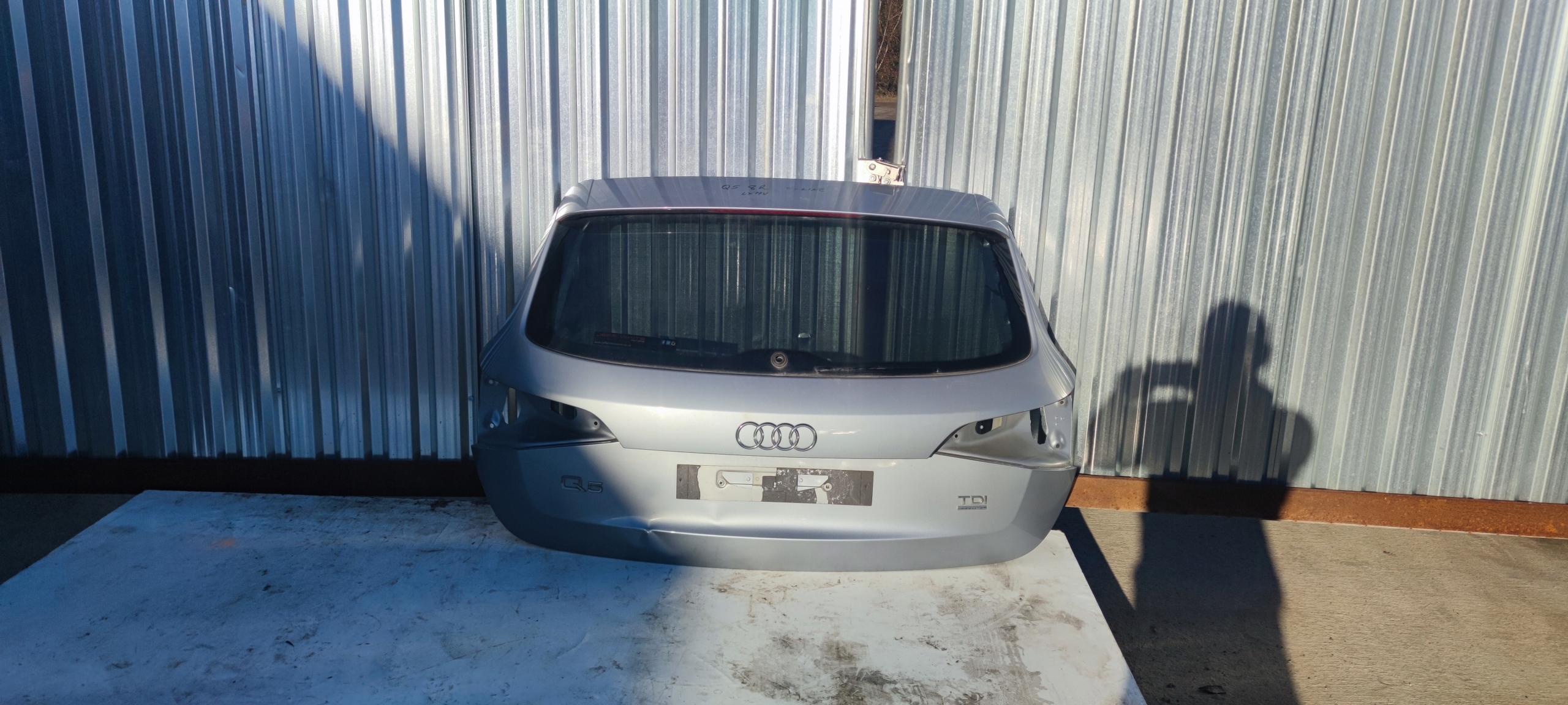 boot doors rear part AUDI Q5 8R LX7V S LINE 2008-2016 original !