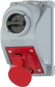 Spínač Gn.z Vypnuto 0-1 16A/5P/400V IP44