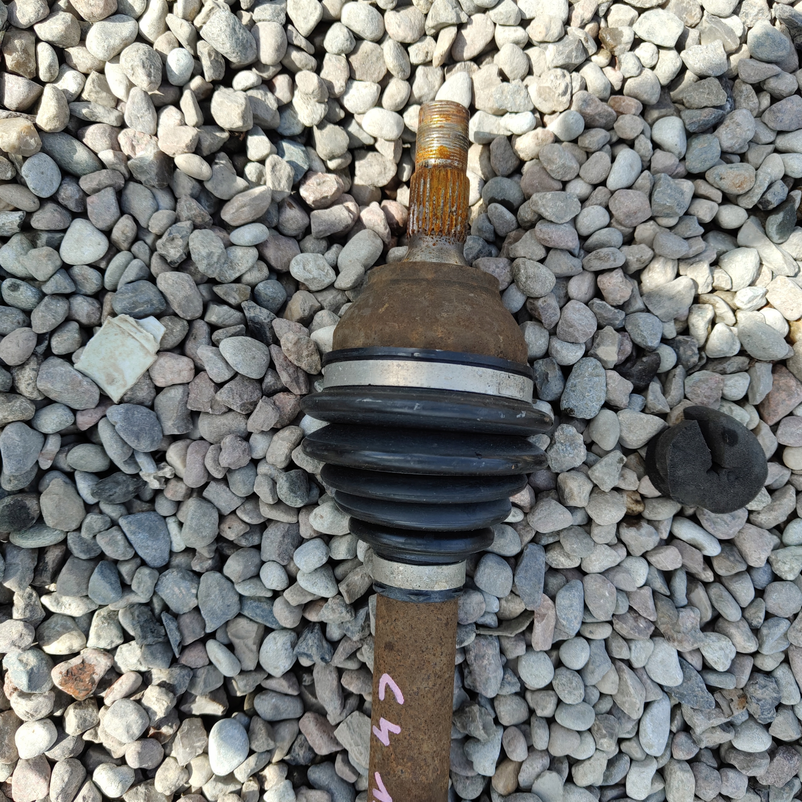 semi-axis left short. CITROEN C4 B7 II 1.6