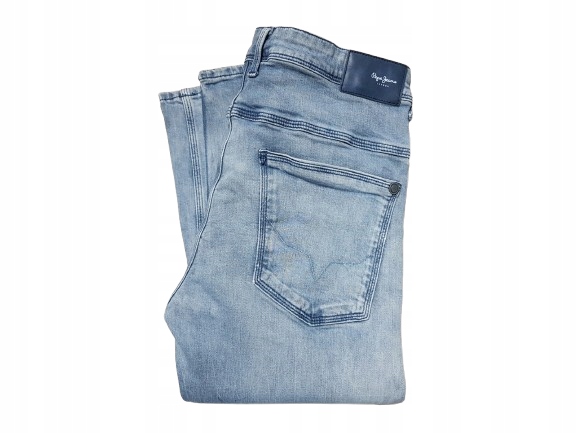PEPE JEANS NICKEL Skinny W34L34 pas 88 cm IDEAŁ • Cena, Opinie