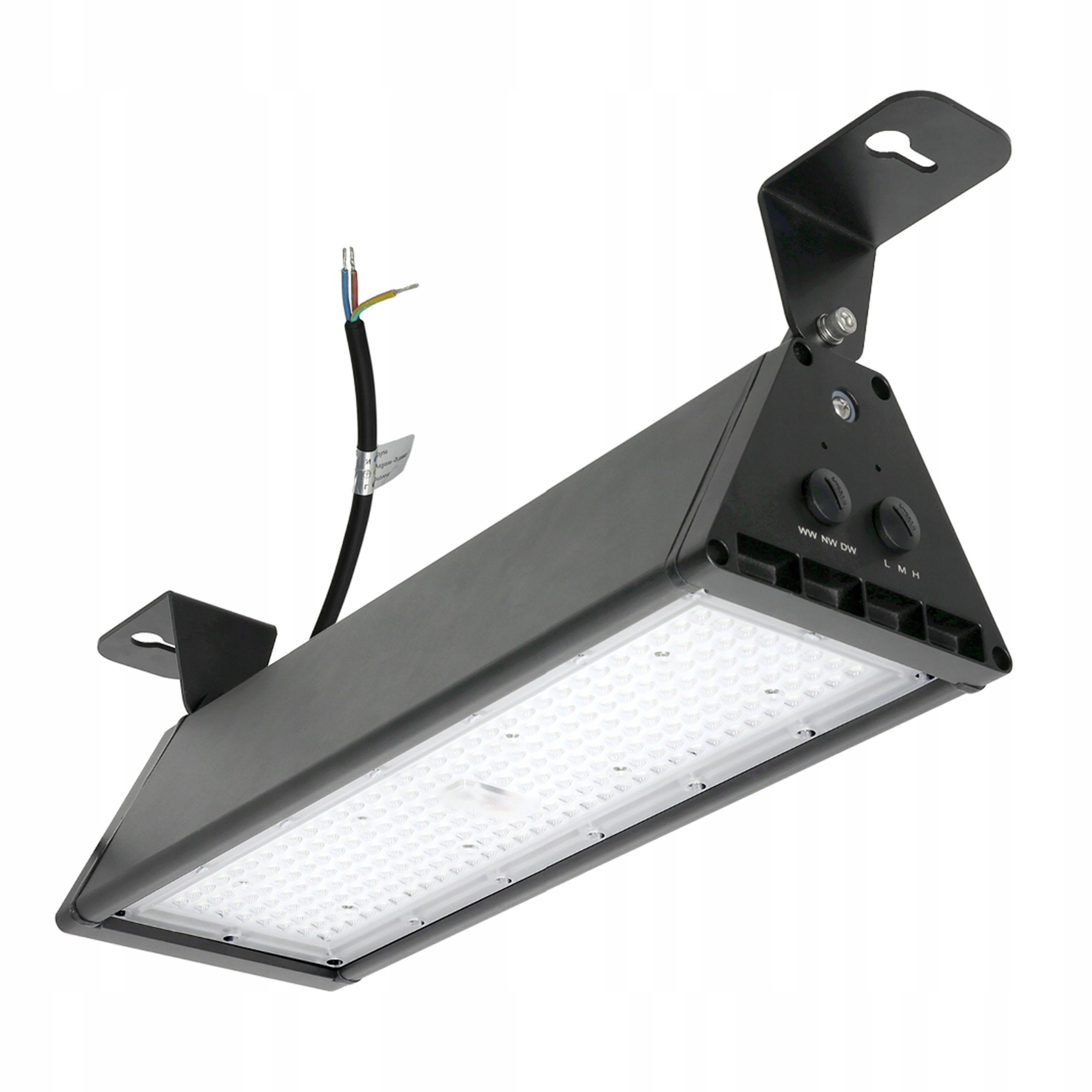 Led průmyslová nástěnná lampa High Bay 120W 20400lm Cct IP65 IK08