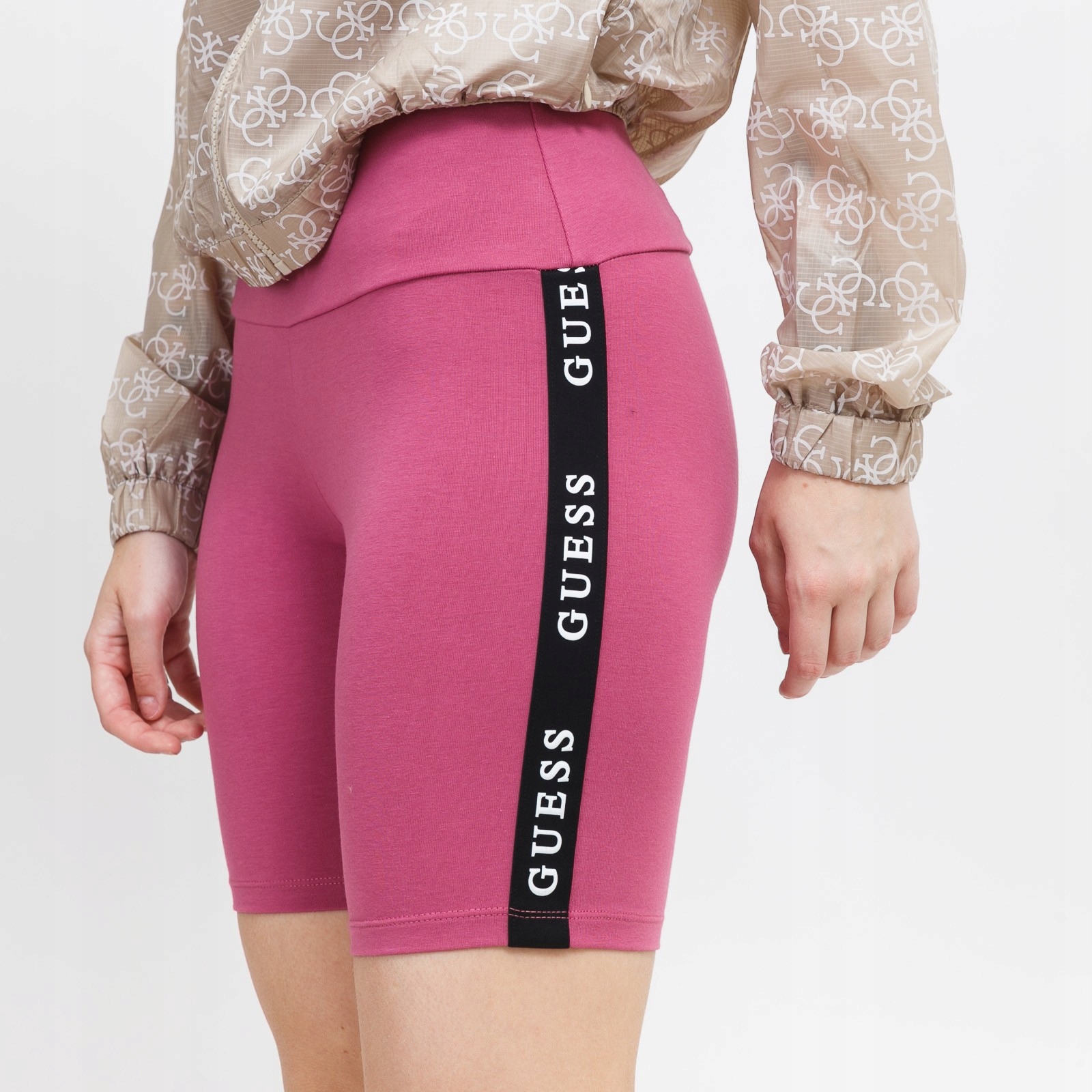 Dámské šortky Guess aline biker eco str
