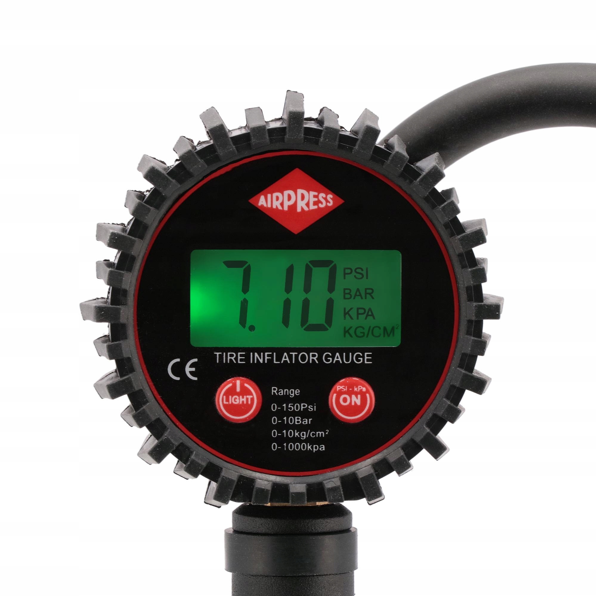 PISTOLET DO POMPOWANIA WYŚWIETLACZ 10BAR AIRPRESS Kod producenta 42064