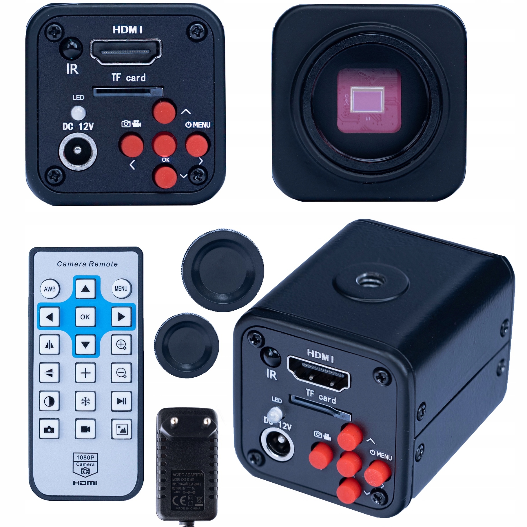 Kamera Pro Digitální Stereoskopický Mikroskop C-mount Cmos 16MP 4K Hq