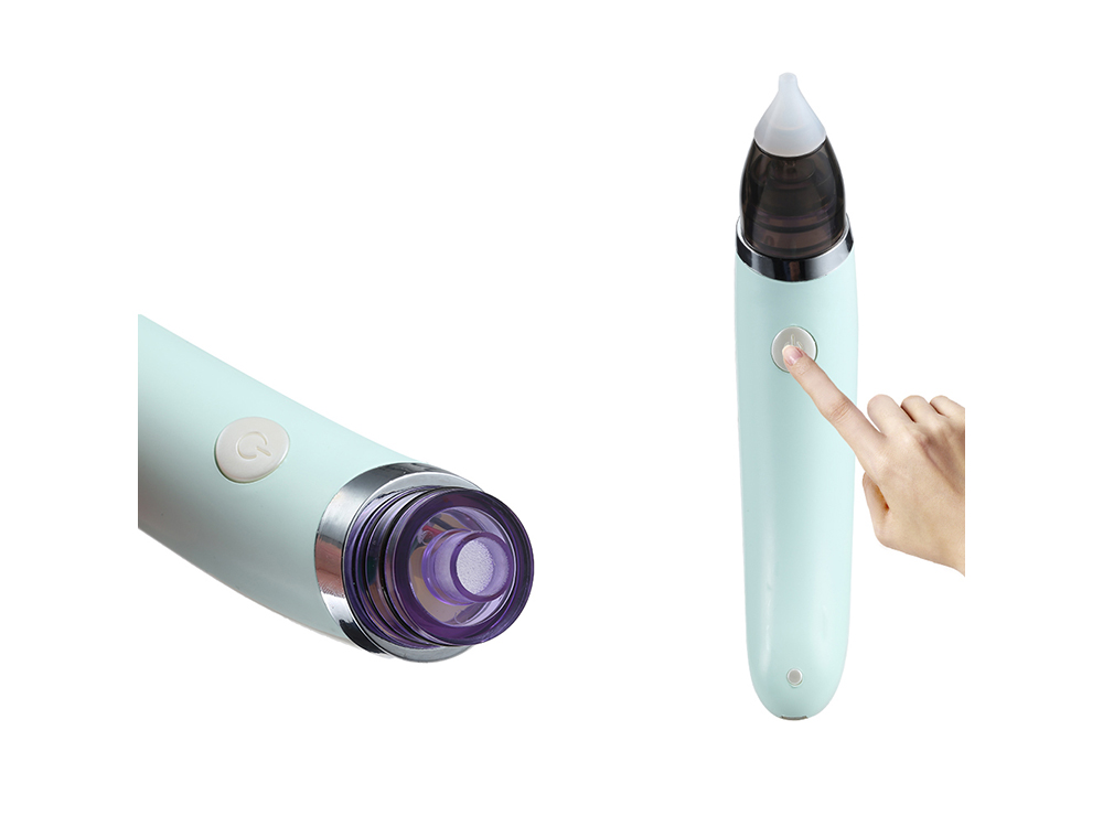 ASPIRATOR DO NOSA ELEKTRYCZNY ODCIĄGACZ KATARU DLA DZIECI REGULACJA FILTR Kod producenta 15876_Z