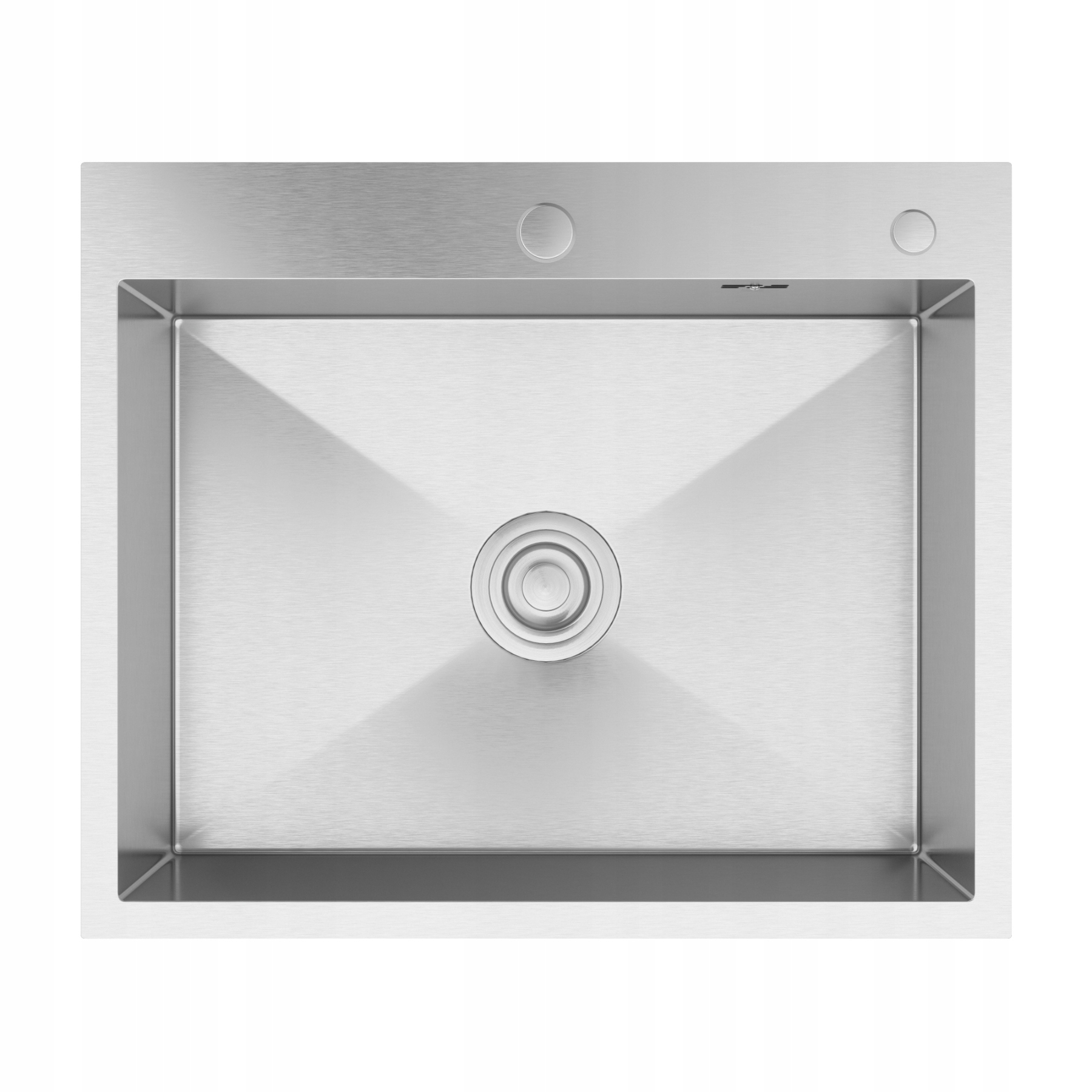 Drez 1 Komorový Oceľový Chrom 60x50 Sifón