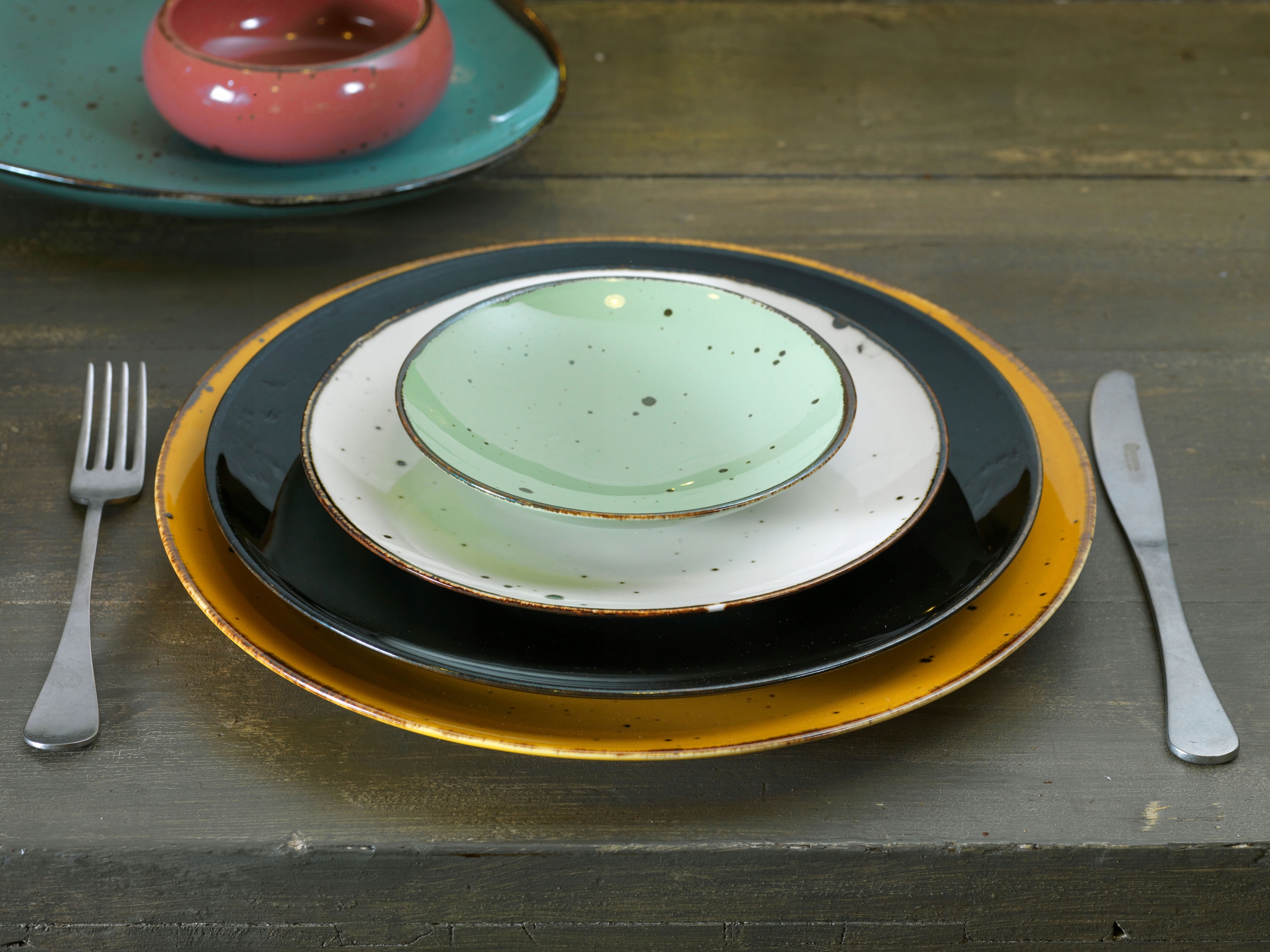 Alumina Nostalgia Lazur Filiżanka/spodek 300 ml Pojemność 300 ml