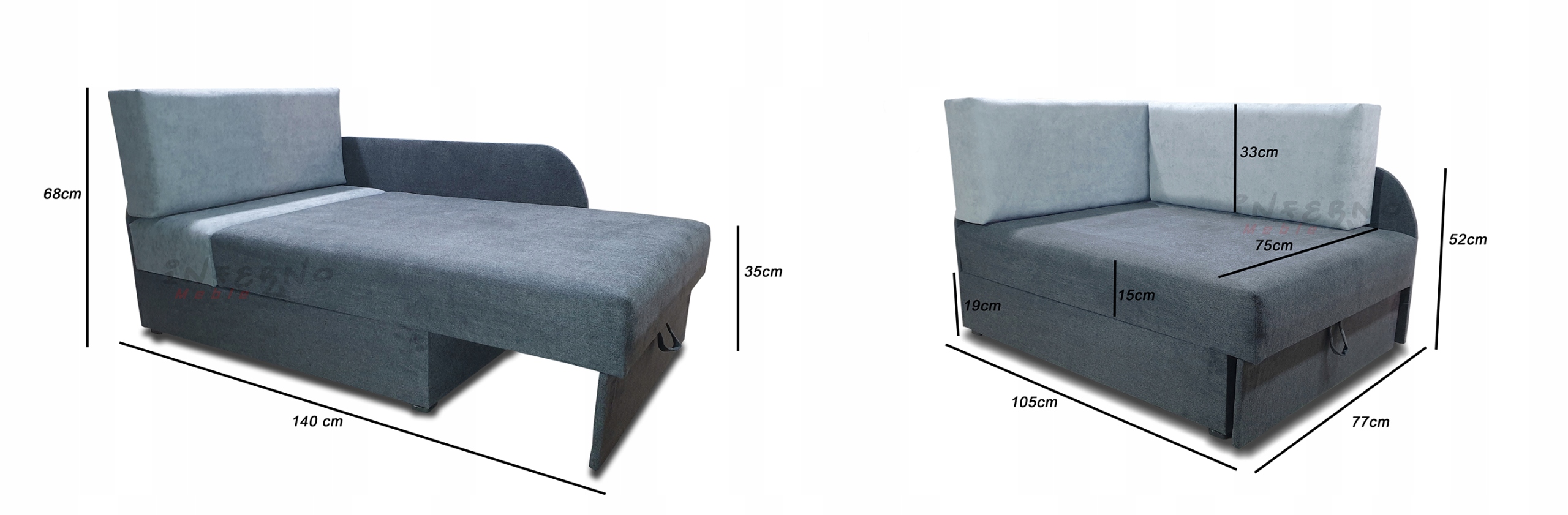 Rozkładane łóżko dziecięce, sofa dla dziecka Płeć chłopcy