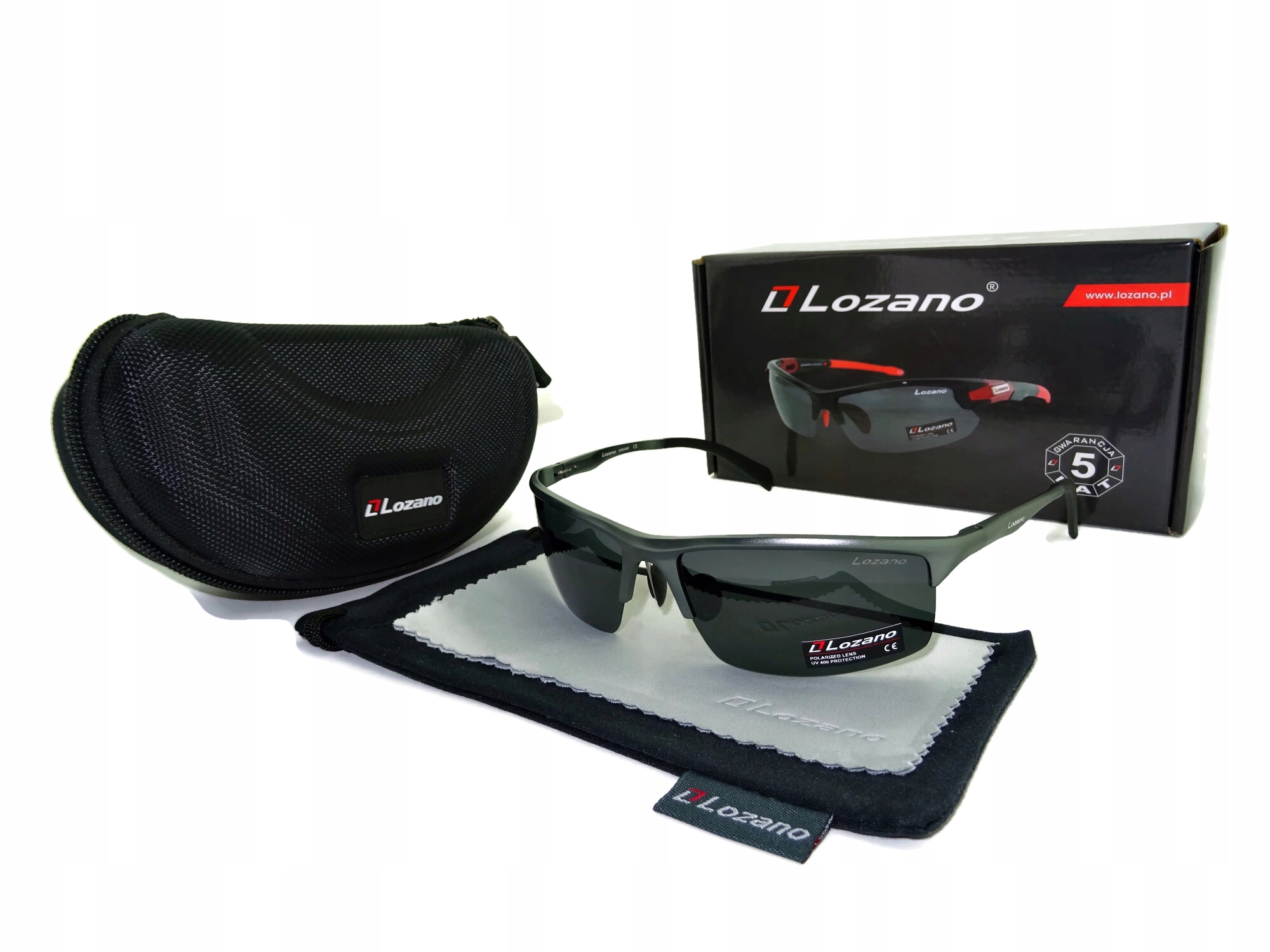 Premium Pánské Polarizační Brýle UV400 Do Auta Pro Řidiče Pouzdro