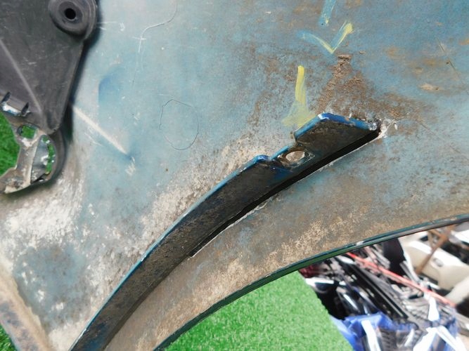 FORD FOCUS MK3 III 10-14 front bumper front