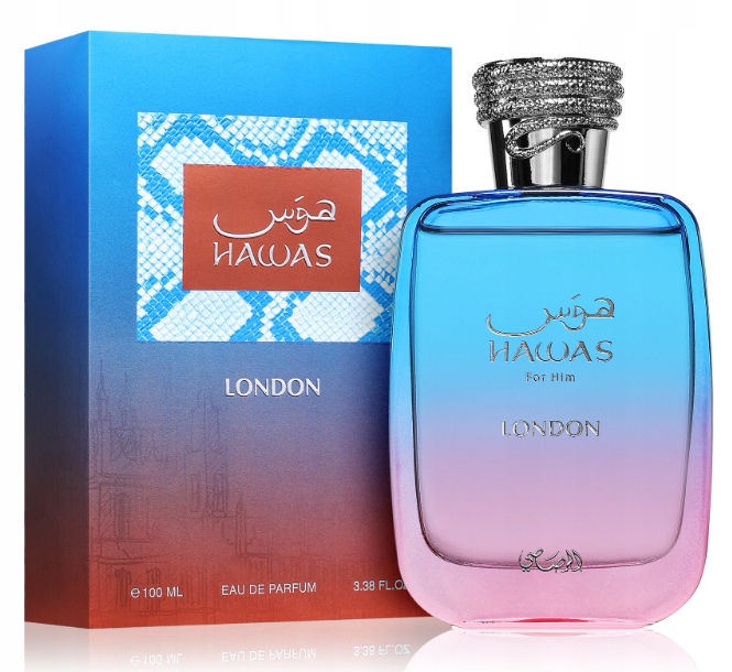Rasasi Hawas London Edp M 100 ml fólie