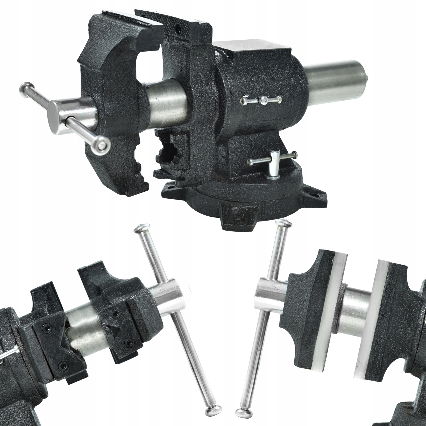 Víceúčelový Otočný Zámečnický Svěrák 120 MM