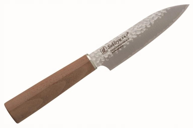 Nôž Sekiryu Kashi Petty 12 cm [SR-VGH700W], VG-10 Damascus, presný