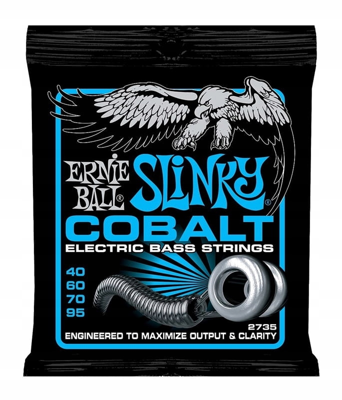 Ernie Ball 2735 Cobalt struny pro git. bas. 40-95