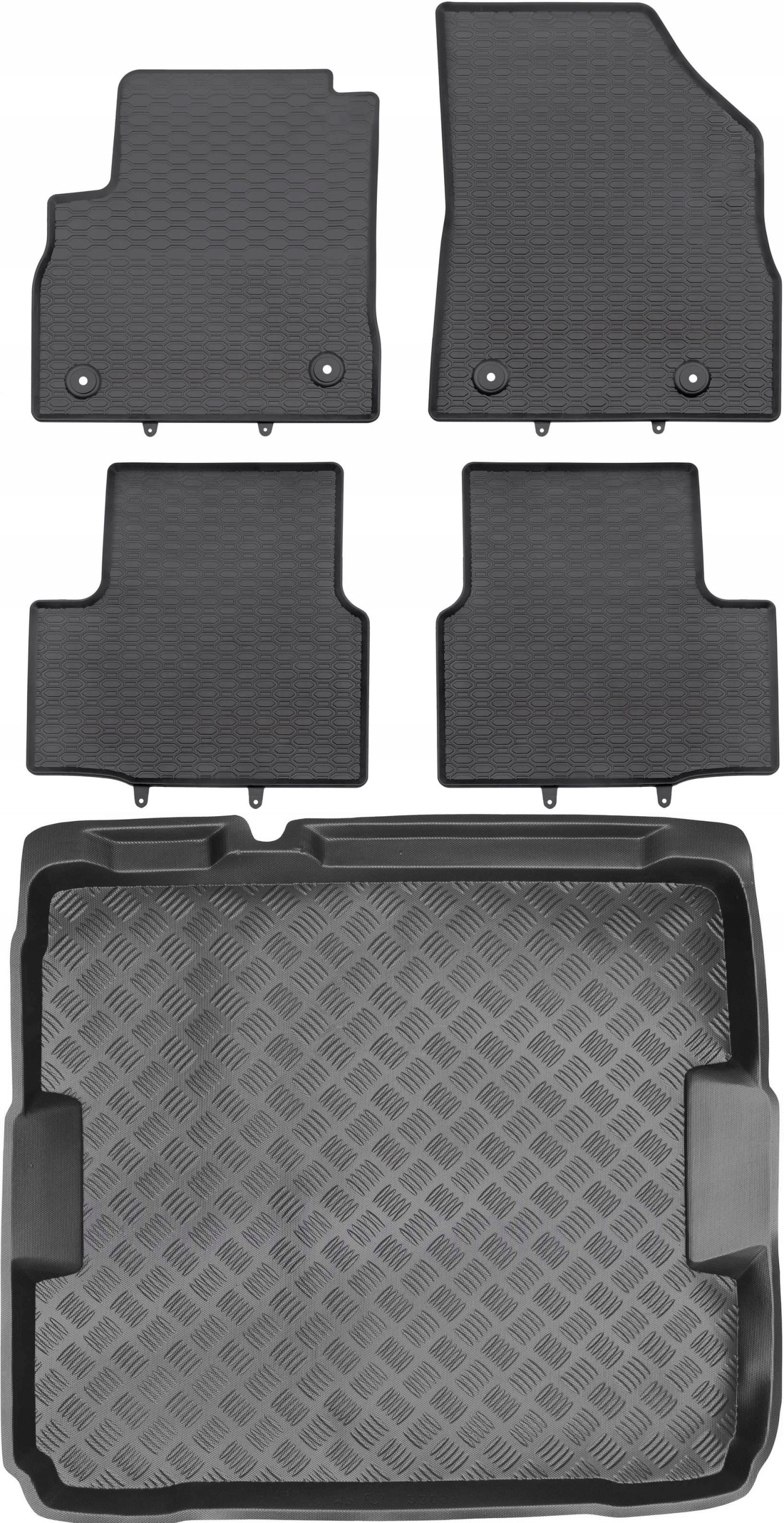 Opel Astra V K Hatchback 2015 Koberce batožinový priestor