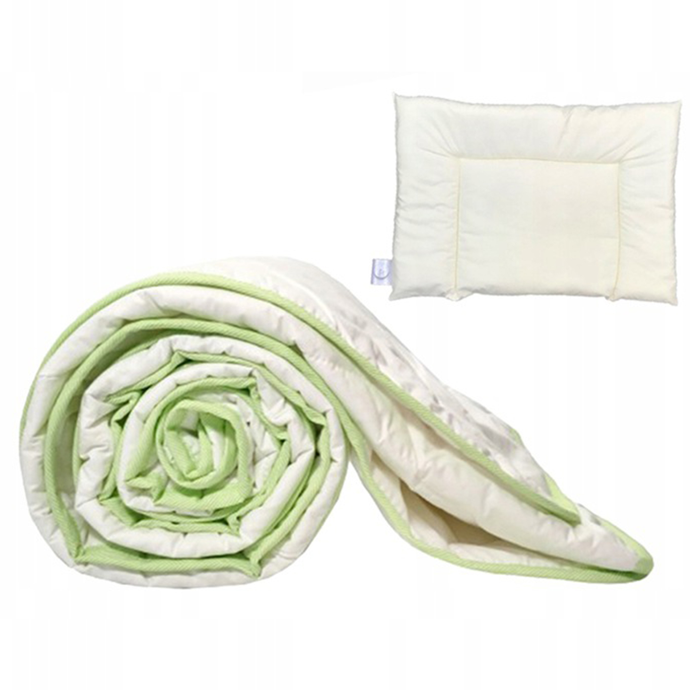 Kołderka ultralekka bambusowa 90x120 + poduszka