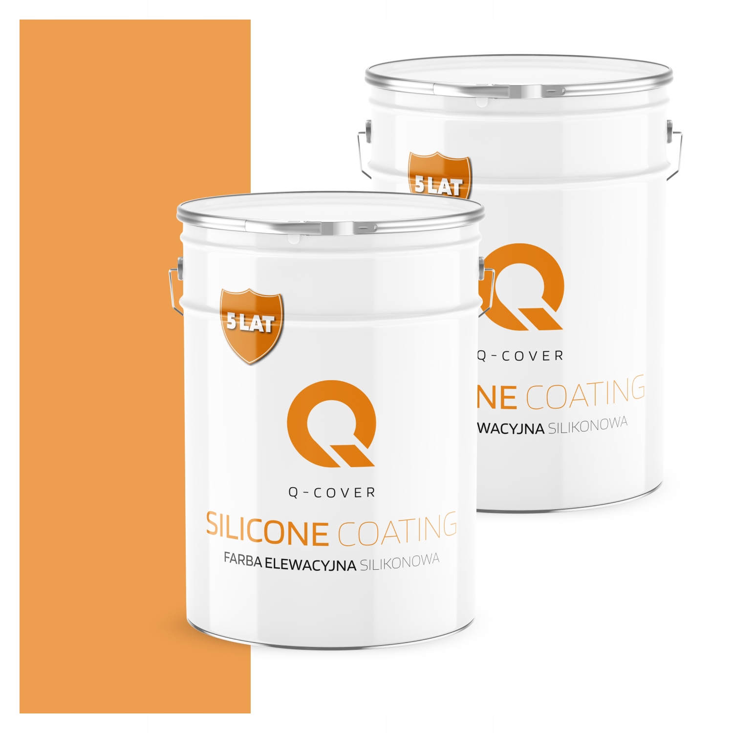 Fasádna farba Fasádová 10L Silikónová Uv Farba Oranžová