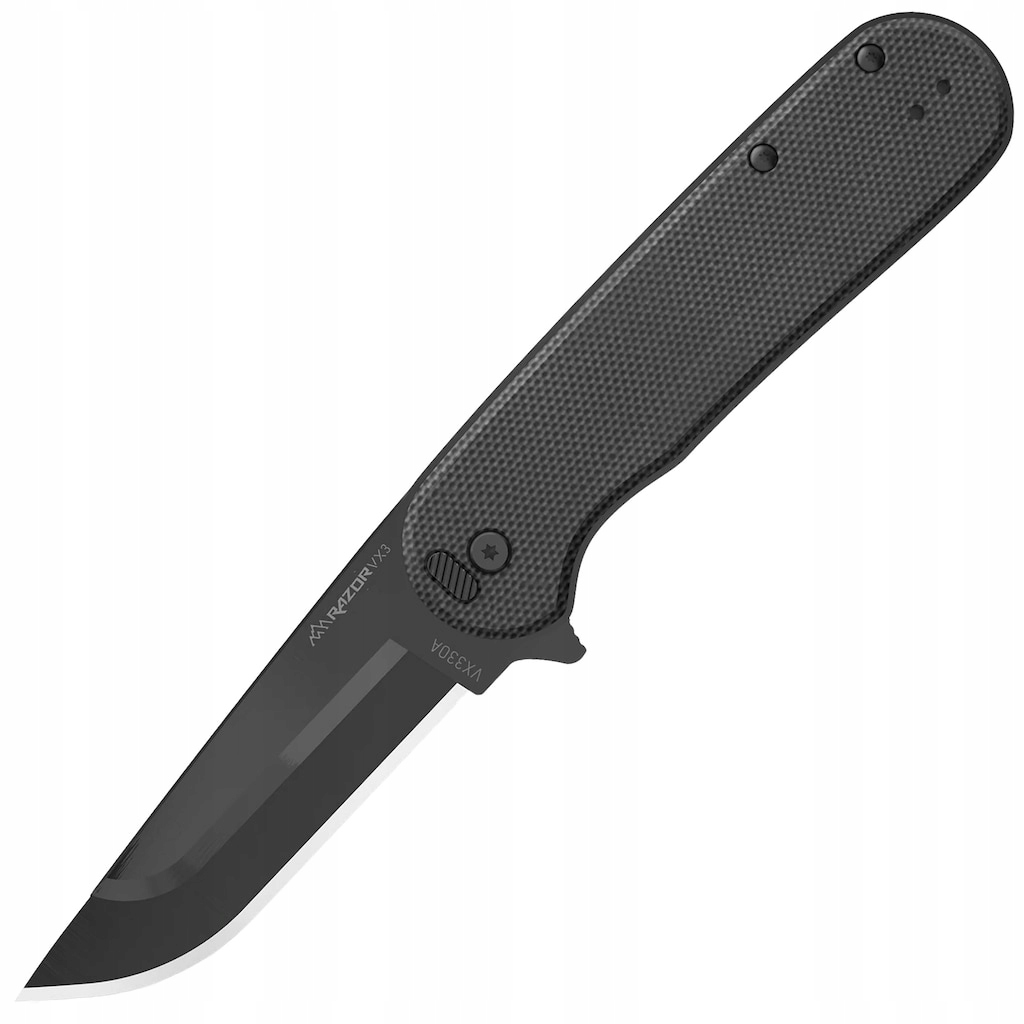 Nůž Outdoor Edge Razor VX3 3,0" G10 černý s klipem