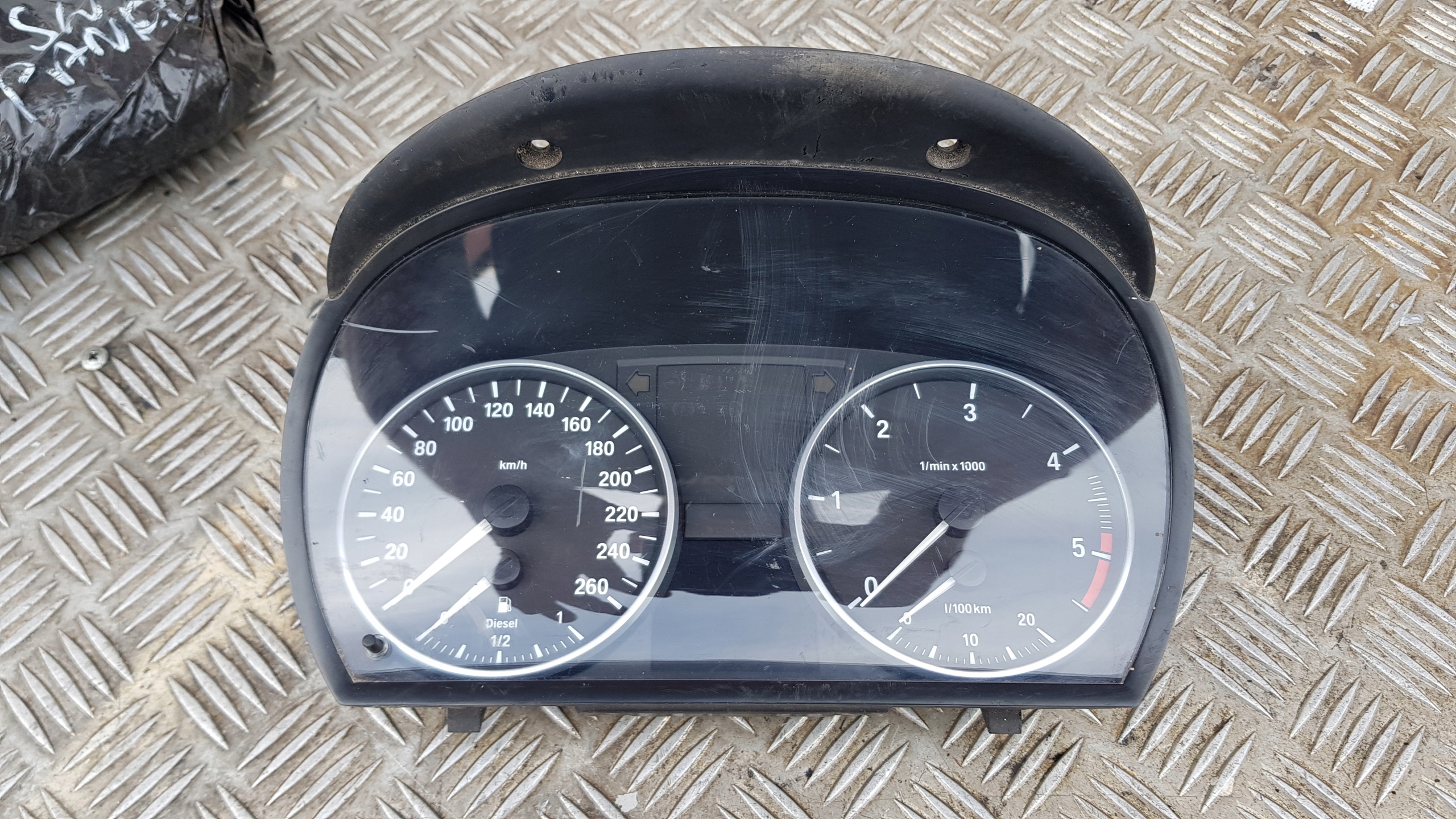 BMW E90 dials clock DIESEL EUROPA