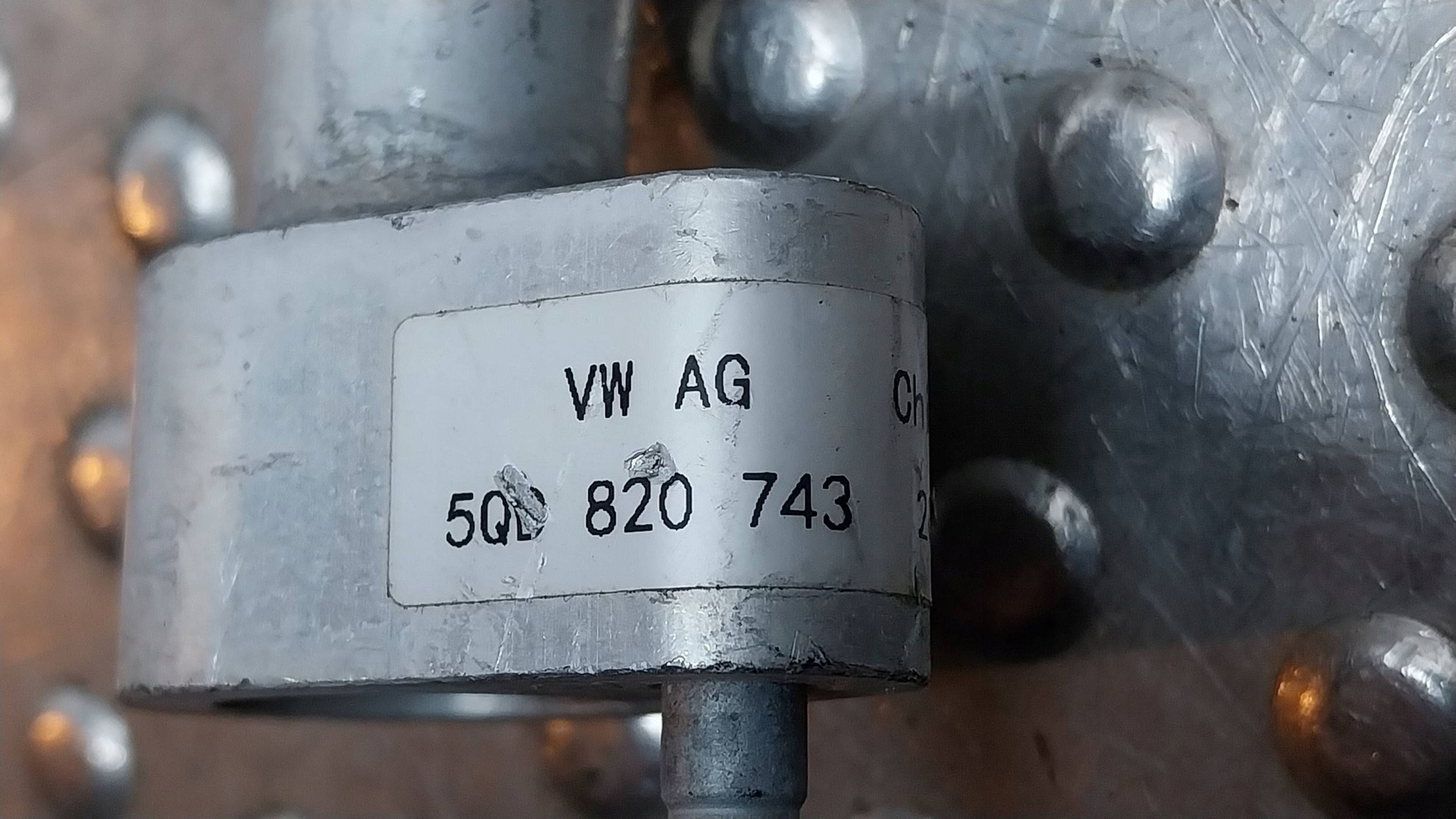 vedení klimatizaci 5QD820743 AUDI Q2 1.0B 20