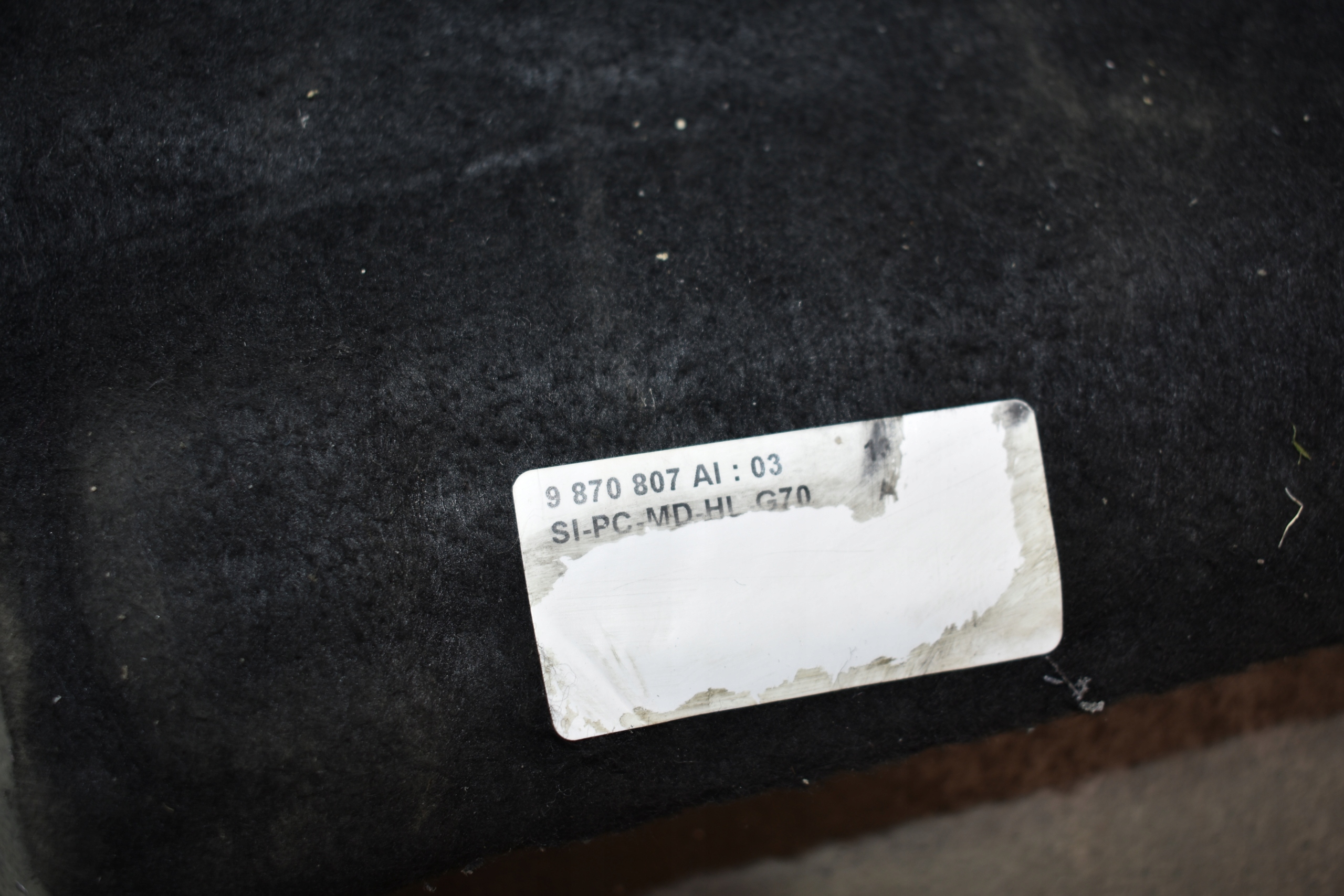 IDEALNE Insonorisation BMW G70 1