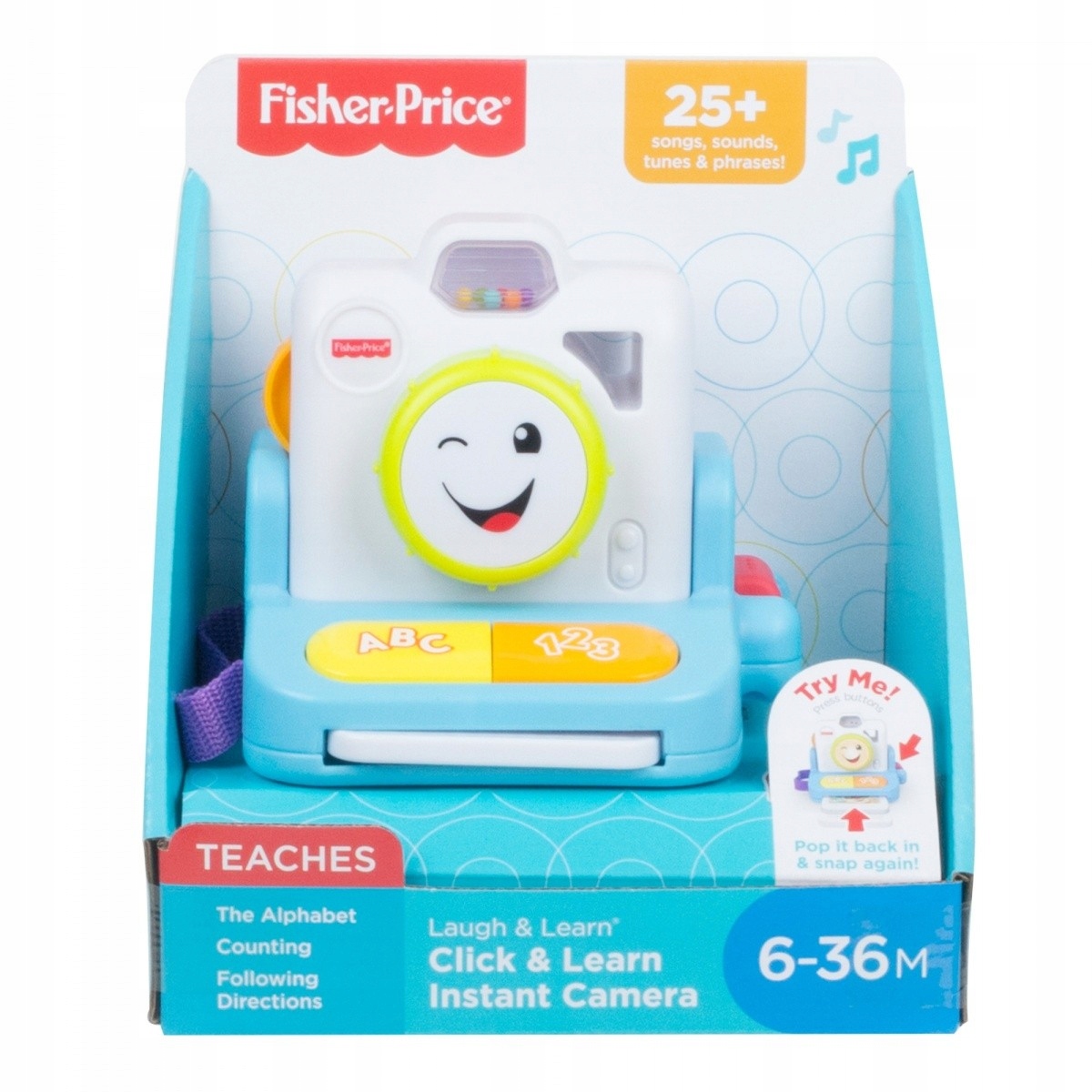 

Fisher-Price Wesoły aparat fotograficzny GMX41