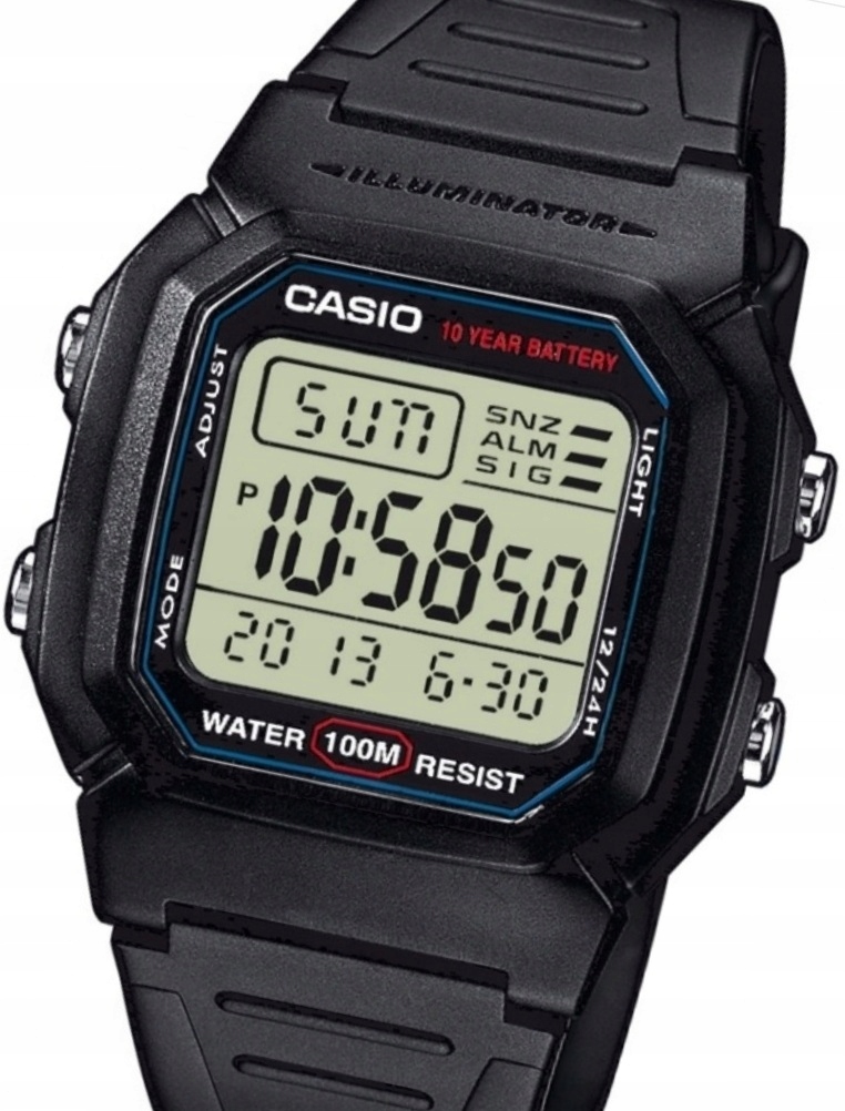 Sportowy zegarek młodzieżowy Casio Sport Digital