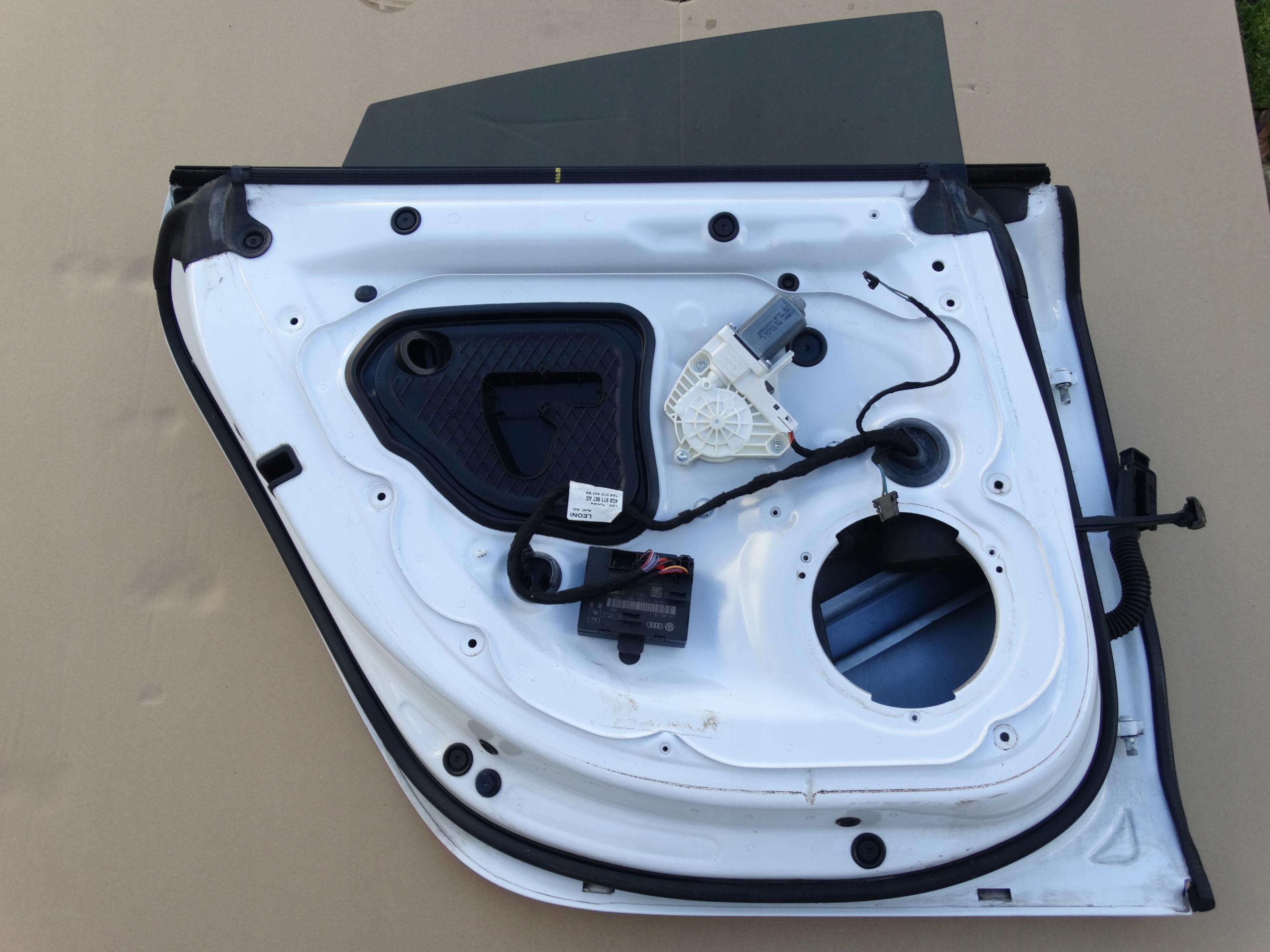 door left front left rear part KOMPLET LY9C aluminium AUDI A7 C7 11-18 original