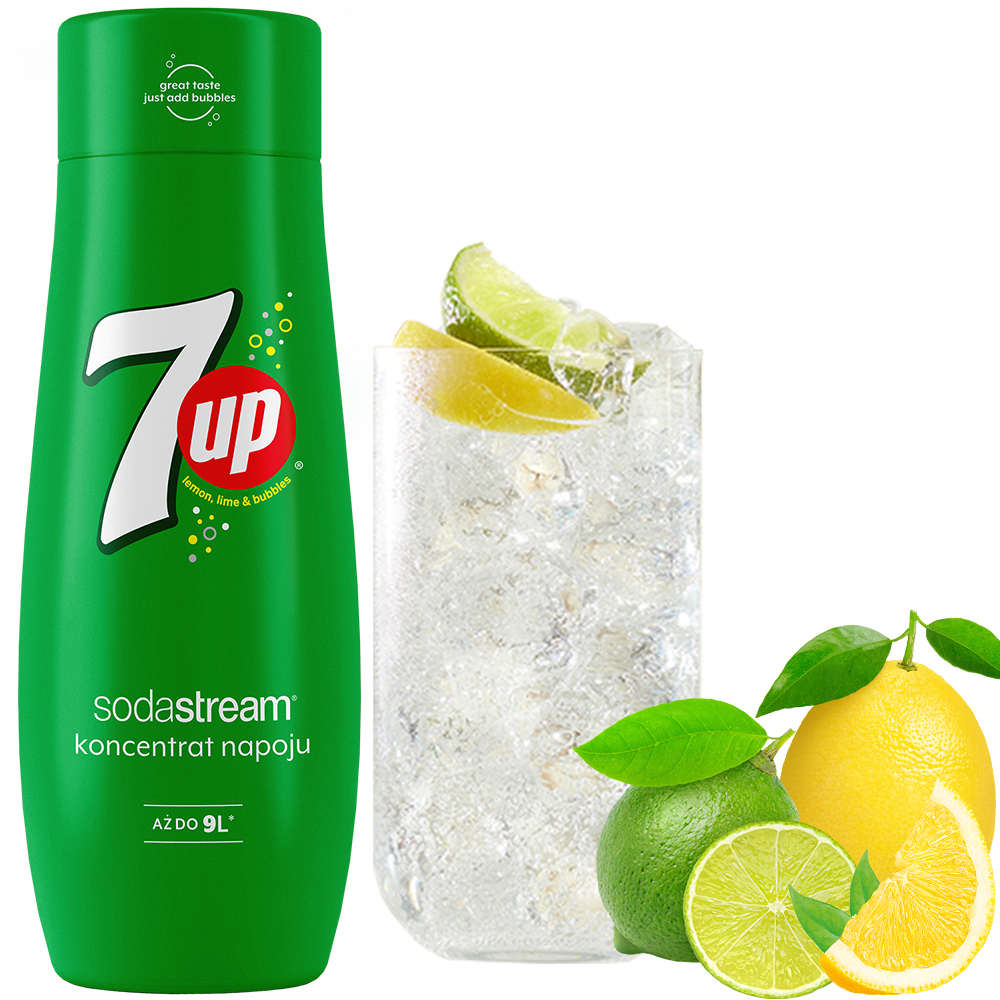 SYROP KONCENTRAT DO SATURATORA WODY SODASTREAM 7UP 440 ml