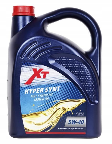 Motorový olej Xt Xt HyperSynt 5W-40 5W-40 5l