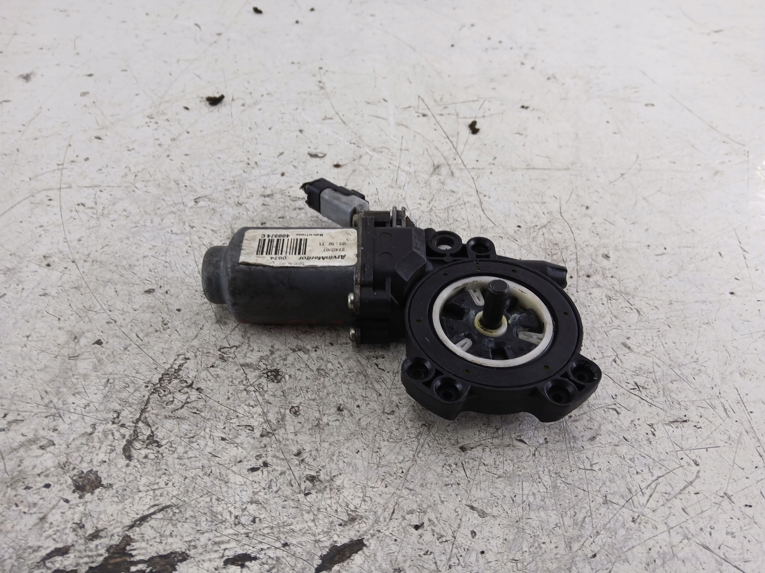 PEUGEOT 207 CC mini motor windows left rear part 400974C