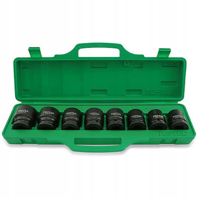 Sada 3/4" 22-38 MM Príklepových Nástavcov 8KS Toptul GDAI0802