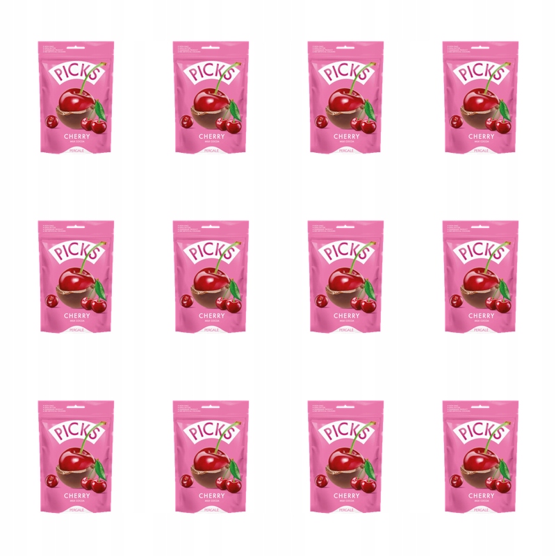 Picks Cherry milk cocoa 90 g X12