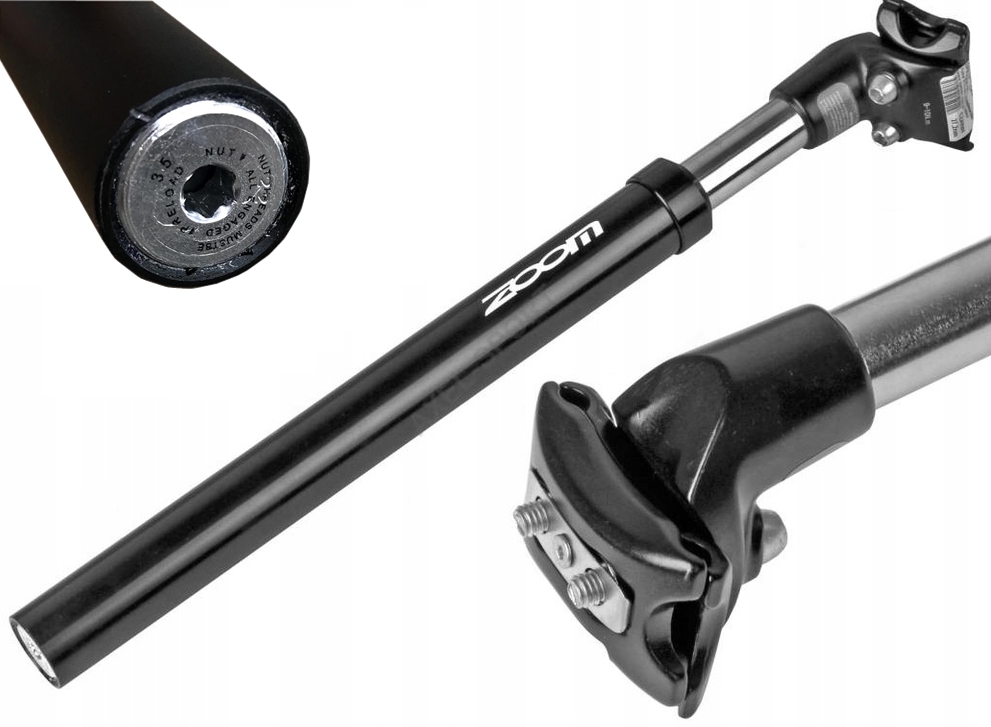 ZOOM SP-405 31,6mm sztyca amortyzowana wspornik