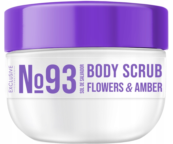 EXCLUSIVE PEELING DO CIAŁA No93 KWIATY I BURSZTYN 280G