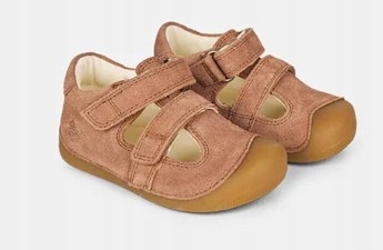 Bundgaard sandałki dziecięce Barefoot Petit Summer BG202257 2229 Mocha 23