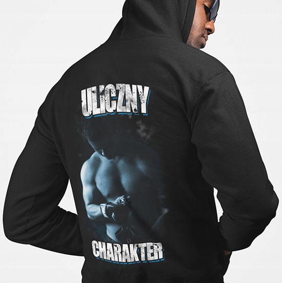 

Bluza Z Kapturem Dla Kibica Uliczny Charakter 2