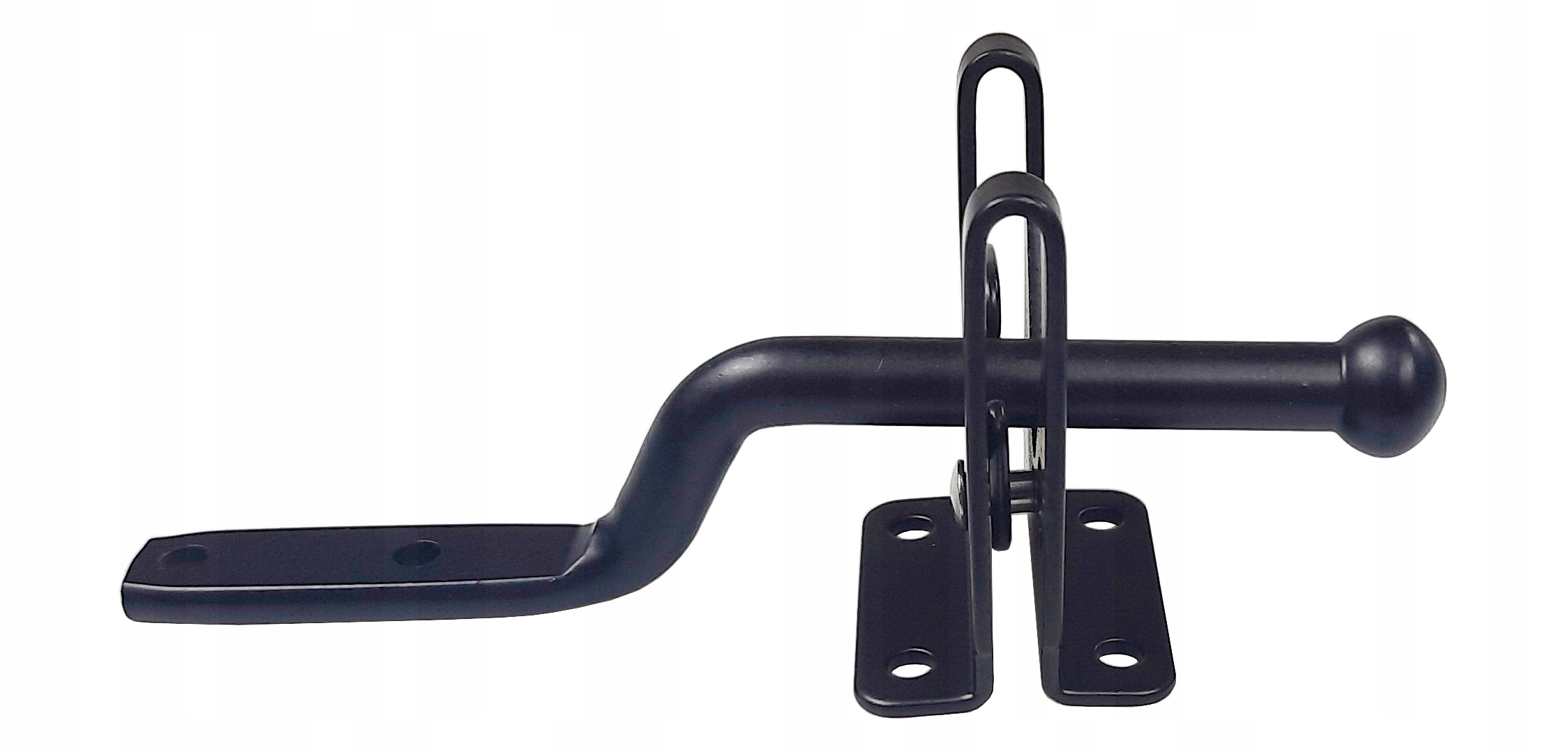 Zasuwka zamek zamknięcie do furtki blokada czarne Rodzaj blokady blokada