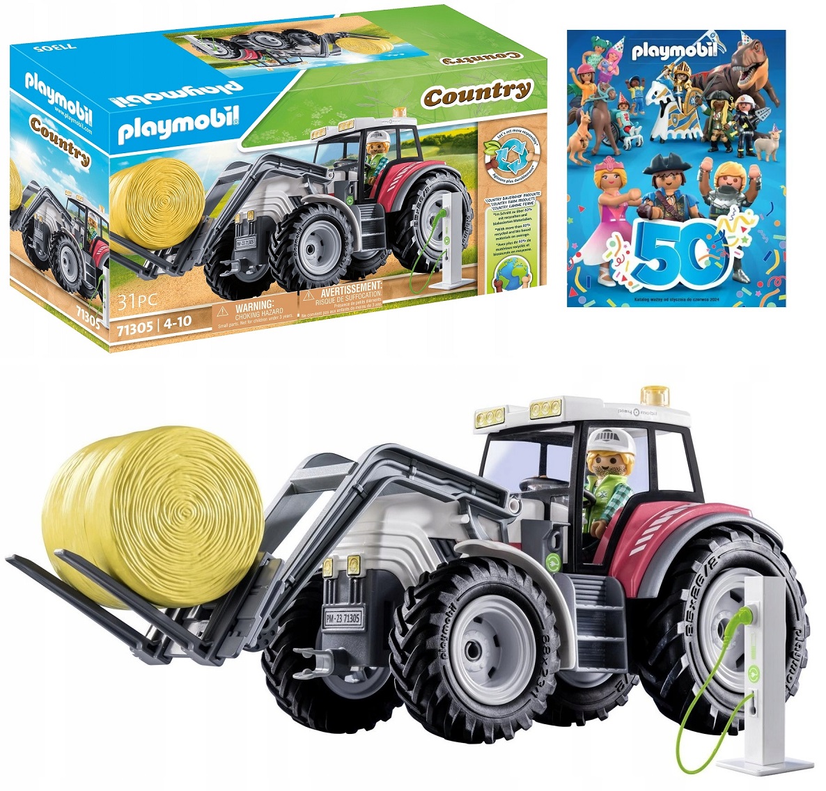 Playmobil 71305 Duży traktor Country Farma